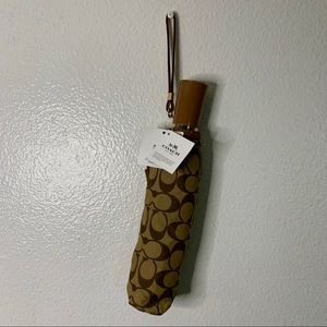 Coach Men’s/ Women’s Signature Monogram Umbrella